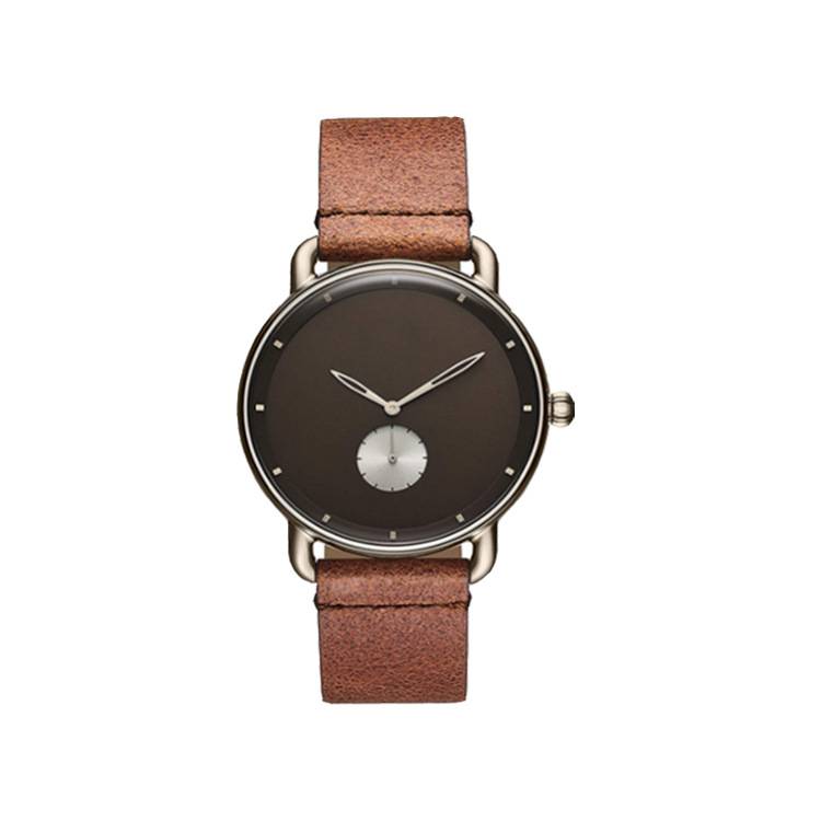 Fashion Cool Trendy Small Pointer Belt Men's Quartz Watch