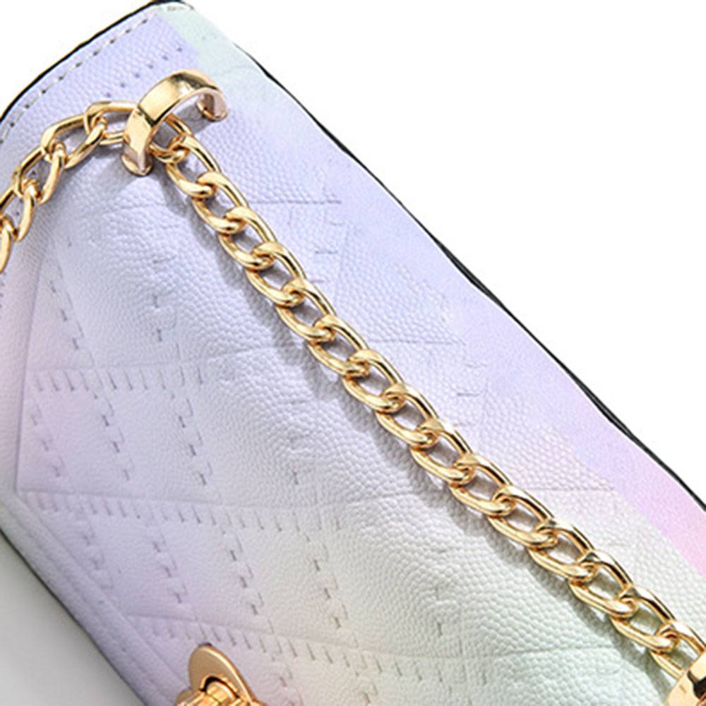 Chain PU Rectangle Crossbody Shoulder Bags