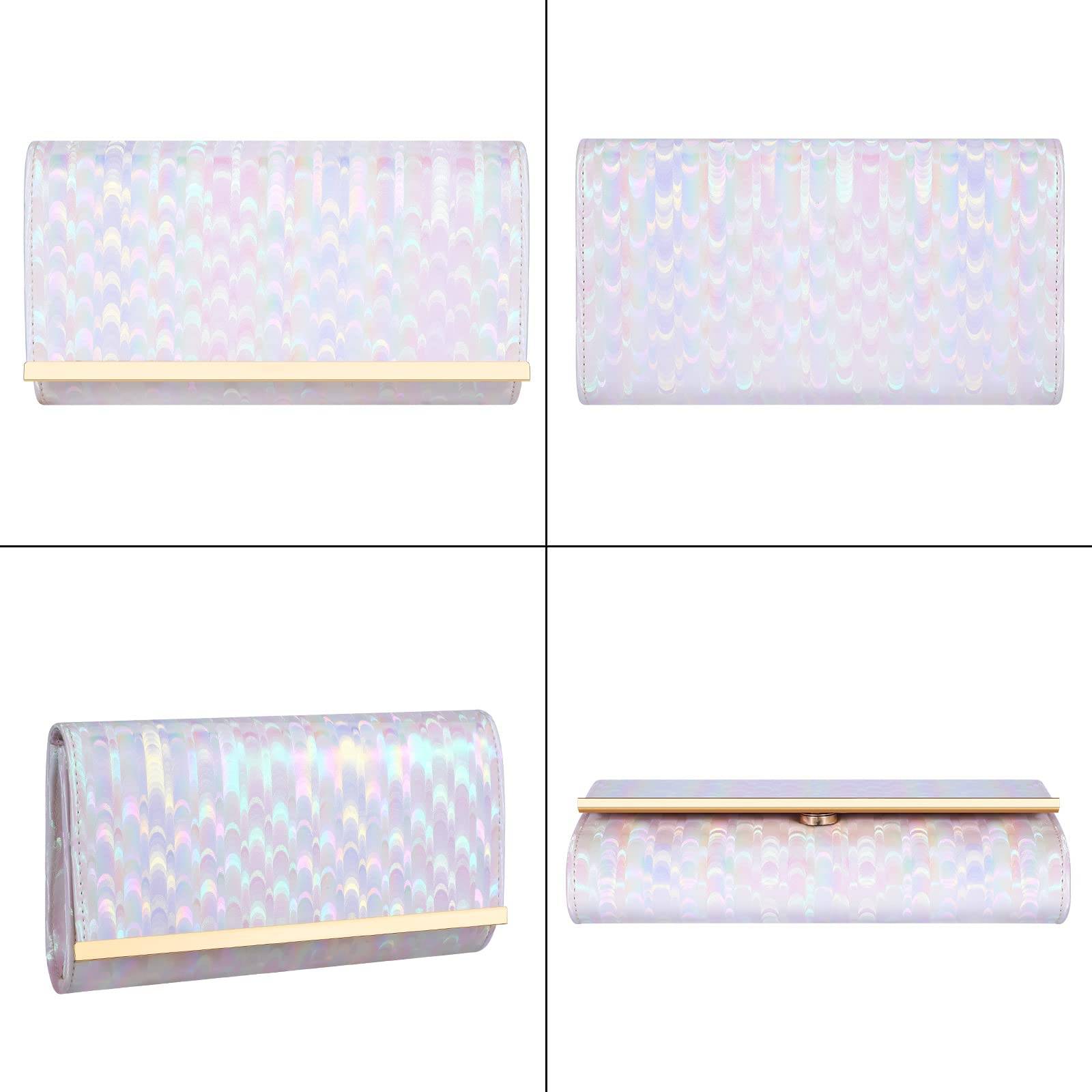 Women Clutch Bag Evening Bag Elegant Women Chain Shoulder Bag Wedding Clutch Small Bridal Purse for Wedding Cocktail